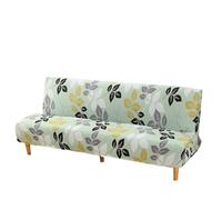L6NqIAG Funda para Sofá Sin Brazos Funda for sofá Cama futón sin Brazos, Fundas Protectoras de Muebles Limpieza extraíbles, decoración elástica for el hogar Licra(Color 14,M)