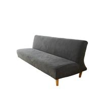 L6NqIAG Funda para Sofá Sin Brazos Sofá Cama Jacquard con patrón de Hojas Plantas, Protector sofá fácil Quitar for Banco reposabrazos, cojín Decorativo for el hogar(Color 3,M)
