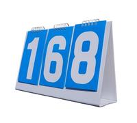 L6NqIAG Marcador abatible portátil Marcador Giratorio de 3 dígitos for Baloncesto, Tenis Mesa, Actividades educación física en el Aula