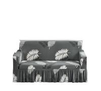 L6NqIAG Sofa Cover with Skirt Washable Elastic Stretchable Easy Fit Universal Furniture Protector Funda del sofá(Color 20,3-Seater(190-230cm))