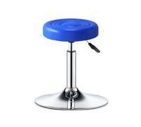 L6NqIAG Taburete con Ruedas Taburete Giratorio de Cuero sintético con Ruedas, Respaldo bajo, Altura Ajustable, for salón Trabajo, Dibujo y reposapiés(Color13)