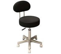 L6NqIAG Taburete con Ruedas Taburete Redondo Giratorio con Ruedas y polea for Maquillaje, peluquería manicura. Muebles for salón de Belleza(Color 7)