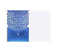 L6NqIAG Tarjetas de Boda 25/50Pcs Glitter Paper Wedding Invitations Card Lace Birthday Mariage Party Decoration(Color 11,25pcs)