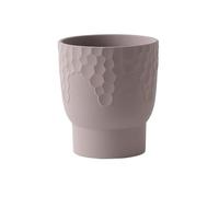L8p2B5s7 Macetas de jardín Maceta Redonda De Terracota, con Patrón Panal, for Decorar Balcón, Sala Estar, Dormitorio, Cocina, Jardín (2 Tamaños)(Pequeño)