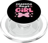 La Abuela Dice Que el Equipo de votación de revelación de género de niña Hija Rosa PopSockets PopGrip para MagSafe