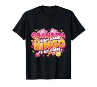 La Abuela es mi Nombre Bingo es mi Juego Jugador Divertido Mujeres Camiseta