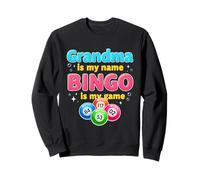 La Abuela es mi Nombre Bingo es mi Juego Jugador Divertido Mujeres Sudadera
