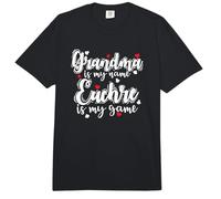 La Abuela es mi Nombre Euchre es mi Juego Comfort Colors Adult Heavyweight T-Shirt