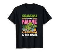 La Abuela es mi Nombre La jardinería es mi Juego Jardinería Divertida Camiseta