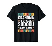 La Abuela es mi Nombre Sudoku es mi Juego Camiseta gráfica económica