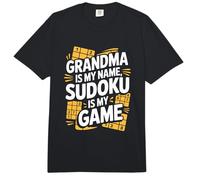La Abuela es mi Nombre Sudoku es mi Juego Comfort Colors Adult Heavyweight T-Shirt