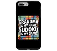 La Abuela es mi Nombre Sudoku es mi Juego Divertido Carcasa para iPhone 7 Plus/8 Plus