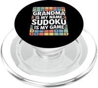 La Abuela es mi Nombre Sudoku es mi Juego Divertido PopSockets PopGrip para MagSafe
