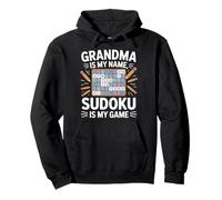 La Abuela es mi Nombre Sudoku es mi Juego Sudadera con Capucha