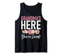 ¡La abuela está aquí, estás salvo! Abuela Camiseta sin Mangas