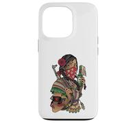 La Adelita Mexicans Revolution Soldier patriots Chicana Carcasa para iPhone 13 Pro
