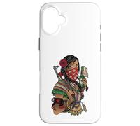 La Adelita Mexicans Revolution Soldier patriots Chicana Carcasa para iPhone 16 Plus