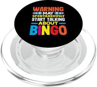La advertencia de bingo puede comenzar a hablar sobre el jugador de bingo PopSockets PopGrip para MagSafe