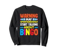 La advertencia de bingo puede comenzar a hablar sobre el jugador de bingo Sudadera
