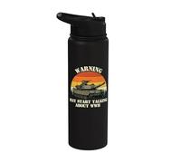 La advertencia puede comenzar a hablar de la Segunda Guerra Mundial - Historiador Stainless Steel Insulated Water Bottle