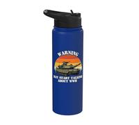 La advertencia puede comenzar a hablar de la Segunda Guerra Mundial - Historiador Stainless Steel Insulated Water Bottle