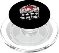 La Advertencia Puede Comenzar a Hablar sobre Las tormentas Que llueven el Clima PopSockets PopGrip para MagSafe