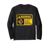 La Advertencia Puede Hablar de la Ciencia Divertida de la ingeniería cuántica Manga Larga