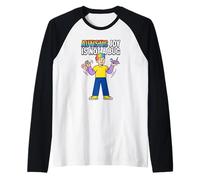 La alegría Autista no es Conciencia Neurodive Autismo Mes del Orgullo Camiseta Manga Raglan