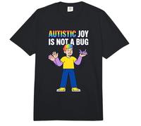 La alegría Autista no es Conciencia Neurodive Autismo Mes del Orgullo Comfort Colors Adult Heavyweight T-Shirt