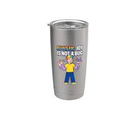 La alegría autista no es conciencia Neurodive autismo Mes del orgullo Vaso térmico de acero inoxidable de doble pared