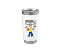 La alegría autista no es conciencia Neurodive autismo Mes del orgullo Vaso térmico de acero inoxidable de doble pared