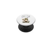 La alegría del Señor es mi Fuerza Escritura Lindo pájaro PopSockets PopGrip Adhesivo