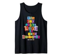 La alegría del Señor Escritura Bíblica Nehemías 8:10 Camiseta sin Mangas