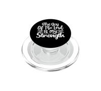 La Alegría del Señor Mi Fuerza Cristiano Religioso PopSockets PopGrip para MagSafe