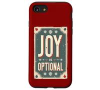 La alegría es Opcional - Sarcasmo navideño Retro Carcasa para iPhone SE (2020) / 7/8