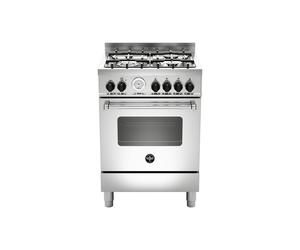 La Alemania AMN664GXT Cocina 60CM 4 Fuegos Horno A Gas Ventilado Inox