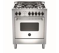 La Alemania AMN765EXT Cocina 70CM 5 Fuegos Horno Eléctrico Multi.9 Inox CL.A