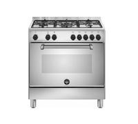La Alemania AMN855EXV/24 Cocina Americana 80CM Inox 5 Fuegos Horno Eléctrico A