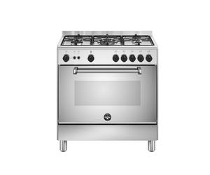 La Alemania AMN855GXV/24 Cocina 80X50CM 5 Fuegos Horno A Gas Inox