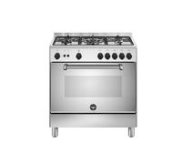 La Alemania AMN855GXV/24 Cocina 80X50CM 5 Fuegos Horno A Gas Inox