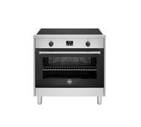 La Alemania AMN964IEXE Cocina 90X60CM 4Zonas De Inducción Horno Eléctrico Inox A
