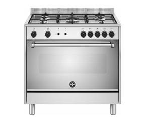 La Alemania AMN965GXV/24 Cocina Americana 90CM 5 Fuegos Horno A Gas Inox