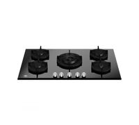 La Alemania Cocina A Gas P905CLAGGN 90CM Vidrio 5 Fuegos Wok Central