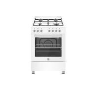 La Alemania SE664EB/24 Cocina 4 Fuegos Horno Eléctrico Multifunción Blanca