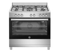 La Alemania SE965EX/24 Cocina A Gas 90Cm 5Fuegos Horno Eléctrico Ventilado Inox