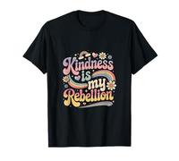 La amabilidad es mi rebelión. Gente bondadosa y Retro. Camiseta