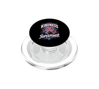 La amabilidad es mi Superpoder, superhéroe, diversión Escolar contra el acoso Escolar PopSockets PopGrip para MagSafe