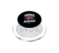 La amabilidad es mi Superpoder, superhéroe, diversión Escolar contra el acoso Escolar PopSockets PopGrip para MagSafe