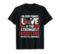La anemia de la conciencia de células falciformes ama la medicina más fuerte Camiseta