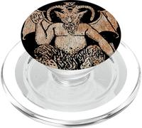 La Antigua Carta del Tarot del Diablo PopSockets PopGrip para MagSafe